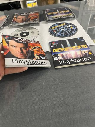 Lote PS1: 007, Fith Element, Rage Ball Nuevos