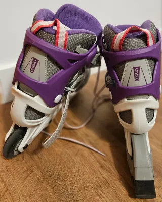 Patines Oxelo Talla Ajustable + Protecciones