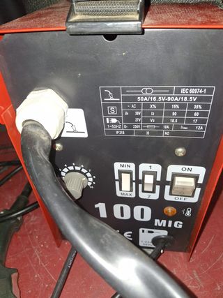 Soldador MIG 100 Hilo Sin Gas