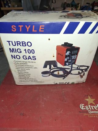 Soldador MIG 100 Hilo Sin Gas