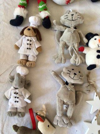 Adornos árbol Navidad Peluches