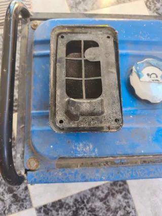 Grupo electrógeno azul