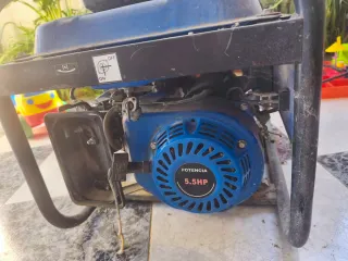 Grupo electrógeno azul