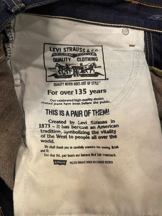 Calças Levi's 504 Homem Straight