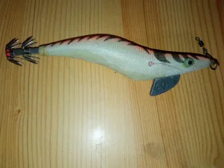 Lote de 4 señuelos pesca eging