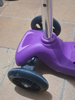 Patinete 3 Ruedas Infantil Morado