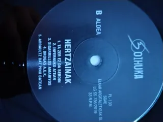 Vinilo Hertzainak - "Hertzainak"