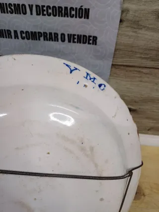 ANTIGUO PLATO CERÁMICA, MANISES VALENCIA, VMO