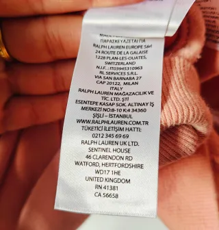 Jersey Ralph Lauren Rosa