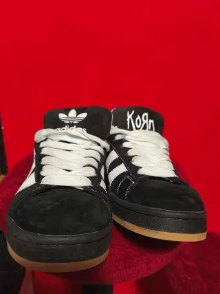 Adidas Campus Korn Preto e Branco