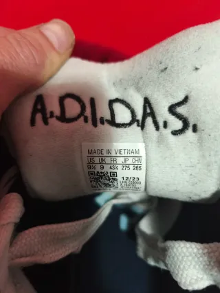 Adidas Campus Korn Preto e Branco