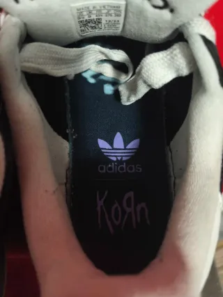 Adidas Campus Korn Preto e Branco