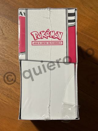 Caja Entrenador Élite Llama Blanca Pokémon