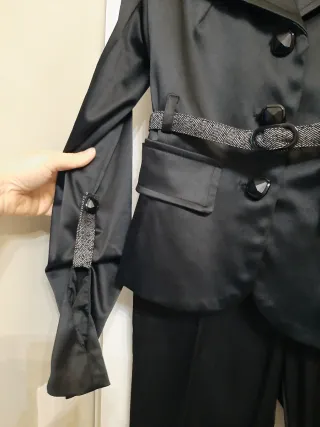 Tailleur Rinascimento nero donna