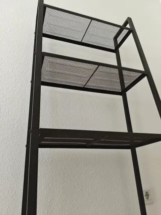 Estantería Metálica Ikea Negra