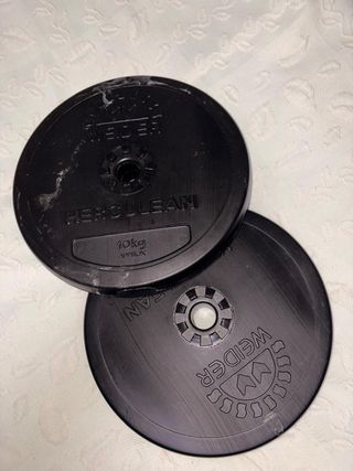 Discos de pesas Weider 10kg