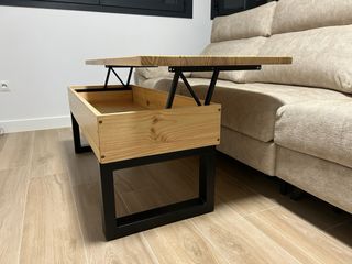 Mesa de centro madera pino radiata