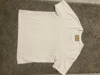 Maglia bianca con monogramma