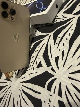 iPhone 13 Pro Max bianco quasi 80% batteria