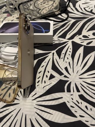 iPhone 13 Pro Max bianco quasi 80% batteria