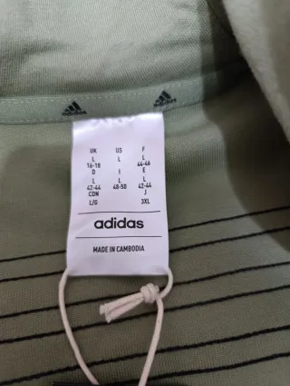 Sudadera Adidas Verde con Capucha