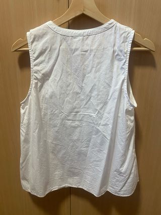 Blusa Stradivarius sin mangas talla M