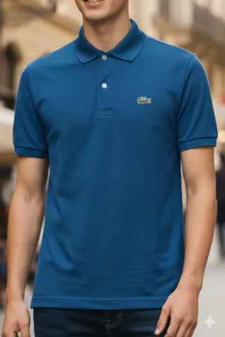 Polo Lacoste Azul Talla L/5