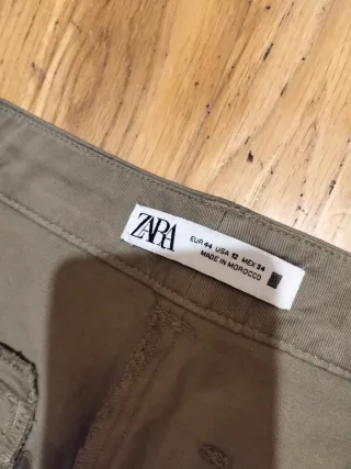 Pantalón Zara Beige