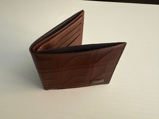 Cartera Nueva Hombre Marron-Piel