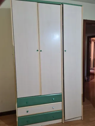 Cama nido con armario