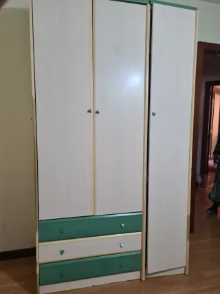 Cama nido con armario