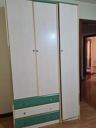 Cama nido con armario