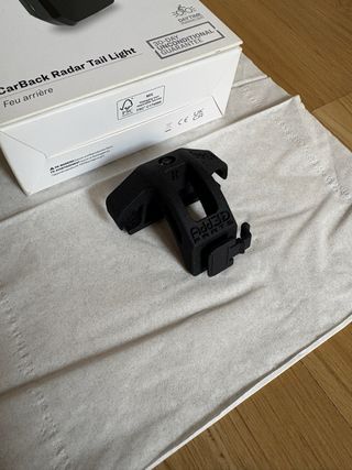 Luz trasera radar Trek CarBack + soporte rail