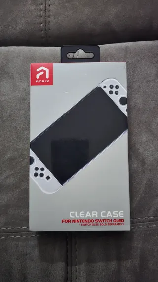 Cover Trasparente Atrix per Nintendo Switch OLED