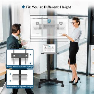 Soporte TV con ruedas BONTEC (23-60)