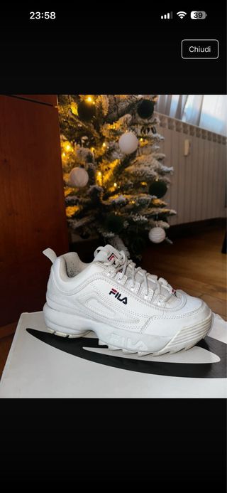 Scarpe donna Fila bianche