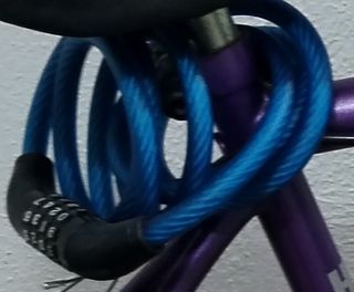 Bicicleta Morada Montaña