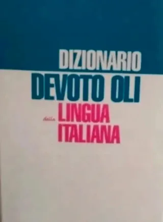 Dizionario della lingua Italiana Le Monnier