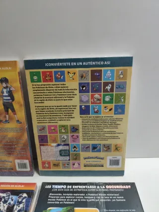 Lote 4 Guías Pokémon Precintadas