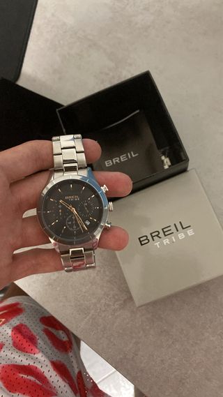 Orologio Breil Uomo Cronografo Acciaio Nero