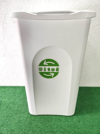 Cubo Basura Stefanplast 50L Blanco