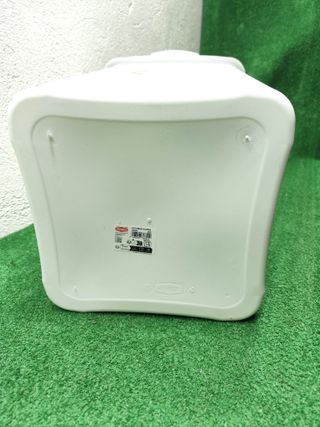 Cubo Basura Stefanplast 50L Blanco