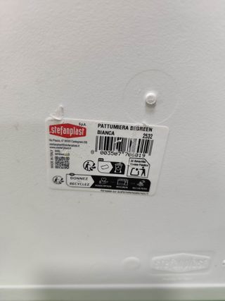 Cubo Basura Stefanplast 50L Blanco