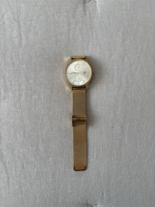 Reloj Massimo Dutti Dorado Malla