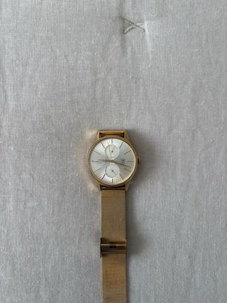 Reloj Massimo Dutti Dorado Malla