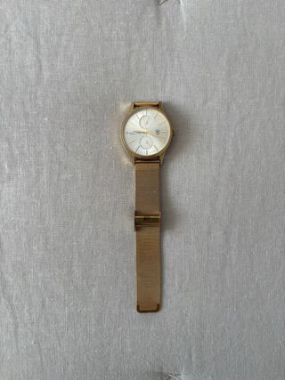Reloj Massimo Dutti Dorado Malla