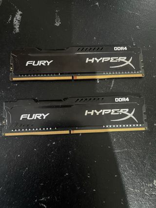 2x8GB DDR4 HyperX Fury RAM
