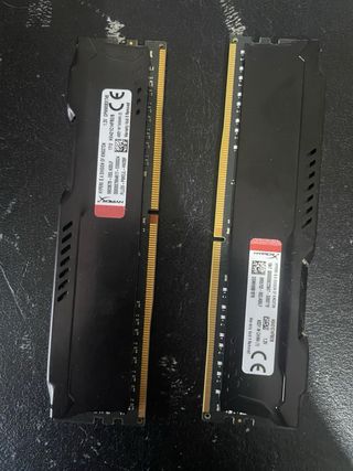 2x8GB DDR4 HyperX Fury RAM