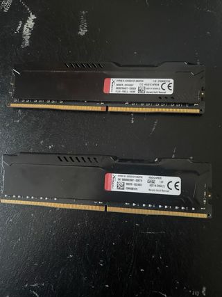2x8GB DDR4 HyperX Fury RAM