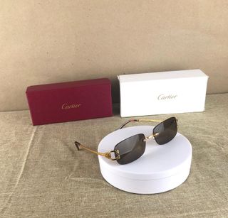 Gafas Cartier Signature C | Doradas y Marrones